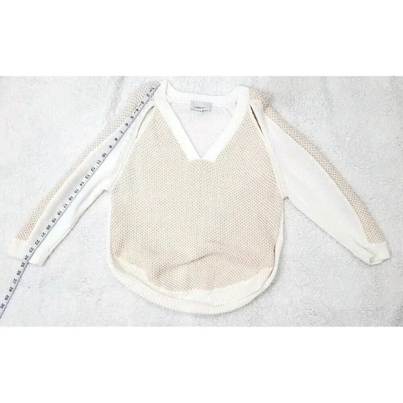 Phillip lim 3.1 Sweater Peach and Beige long sleeve size Medium - Picture 6 of 8